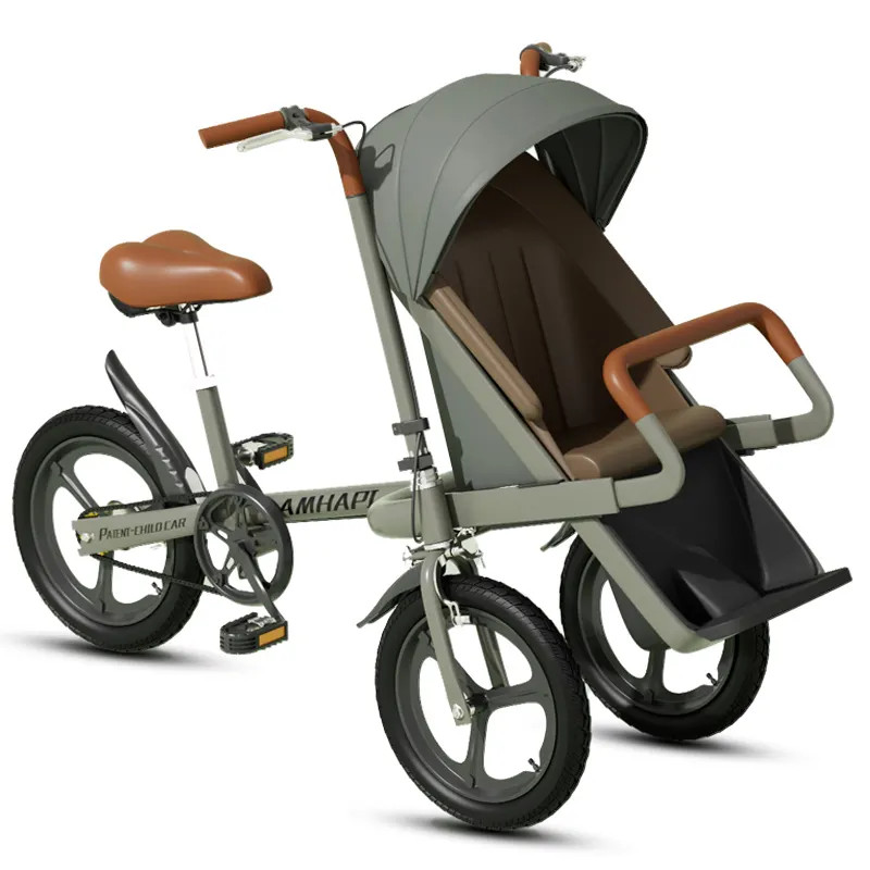 Tricycle Poussette 3-en-1 pour Enfants – Évolution, Confort et Sécurité