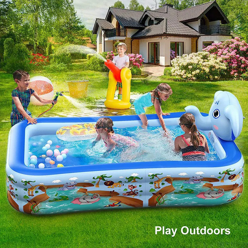 Arroseur Gonflable Éléphant pour Enfants